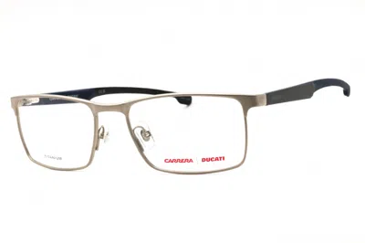 Carrera Carduc 027 0v6d 00 Matte Dark Ruthenium Blue 56mm In Gold