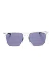 Carrera Carduc 034/s Rectangle-frame Sunglasses In Neutrals