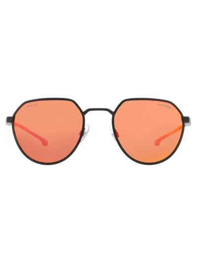 Carrera Carduc 036/s Sunglasses In Matte Black - Red Mirror