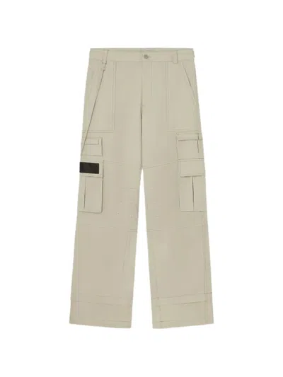 Carrera Cargo-pockets Straight-leg Trousers In Neutral