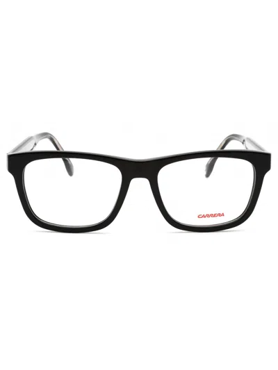 Carrera 249 Eyeglasses In Black/clear Demo Lens