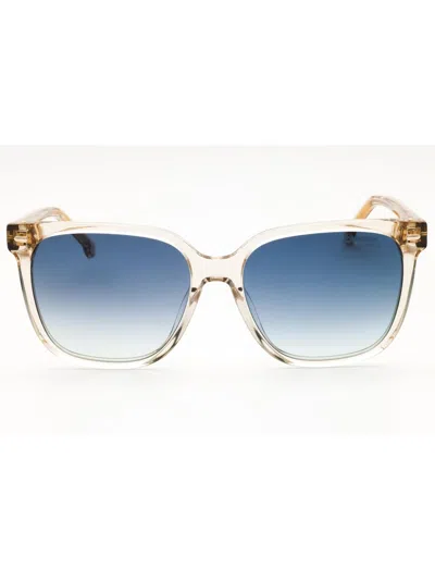 Carrera 3002/s Sunglasses In 010a 08 - Beige/dk Blue Sf