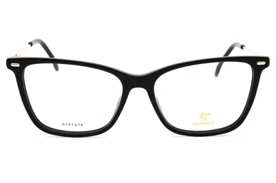 Carrera 3024 Eyeglasses In Black/clear Demo Lens