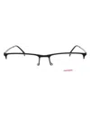 Carrera Rectangle-frame Glasses In Matte Black/clear Demo Lens
