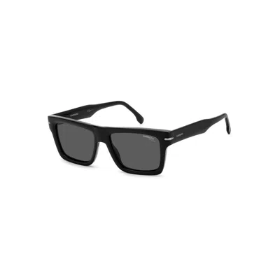 Carrera Men's 54mm Acetate Rectangular Sunglasses In Black Grey