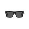 Carrera Men's 54mm Acetate Rectangular Sunglasses In Black