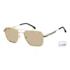 Carrera Rectangle-frame Sunglasses In Gold