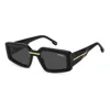 Carrera Victory C 12/s 2m2/ir Women's Sunglasses - Black & Gold Frame, Grey Lenses In Black
