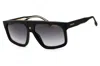 Carrera Rectangle-frame Sunglasses In Black
