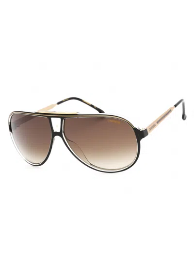 Carrera Golden-accent Aviator Sunglasses In Black
