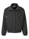 Carrera Concealed-zip Pocketed Jacket In Gray