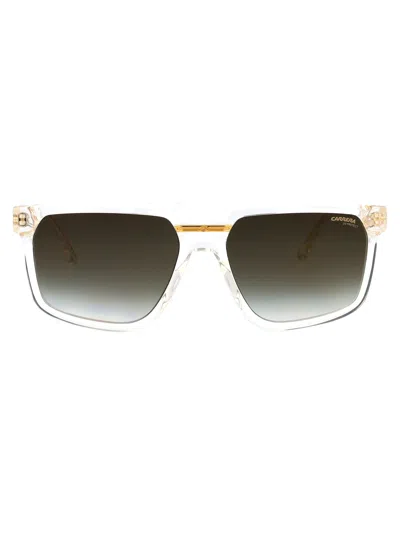 Carrera Crystal Gold Acetate Sunglasses