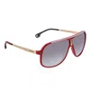 Carrera Dark Gray Gradient Navigator Men's Sunglasses  1007/s 0c9a/9o 62 In Grey