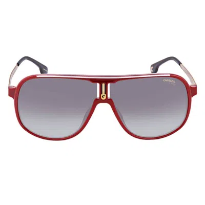 Carrera Dark Gray Gradient Navigator Men's Sunglasses  1007/s 0c9a/9o 62 In Gold