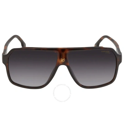 Carrera Dark Gray Gradient Rectangular Men's Sunglasses  1030/s 0086/9o 62 In Dark / Gray
