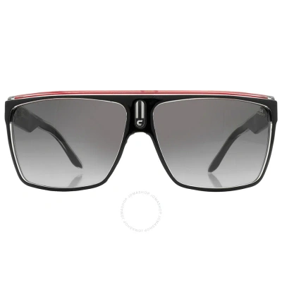 Carrera Dark Grey Gradient Browline Unisex Sunglasses  22/s 0oit/9o 63 In Red   /   Red. / Black / Dark / Grey