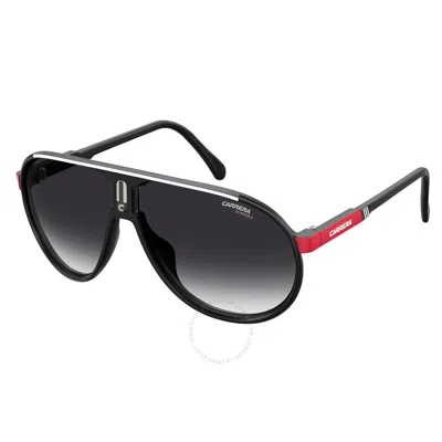 Carrera Dark Grey Shaded Pilot Unisex Sunglasses Champion/n 0oit/9o 62