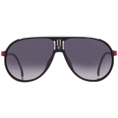 Carrera Dark Grey Shaded Pilot Unisex Sunglasses Champion/n 0oit/9o 62 In Purple