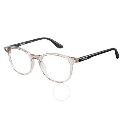 Carrera Demo Phantos Unisex Eyeglasses  6636/n 0g3d 49 In Neutral