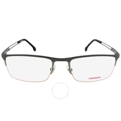 Carrera Demo Rectangular Men's Eyeglasses Ca 8832/sam 0r80 55 In Ruthenium