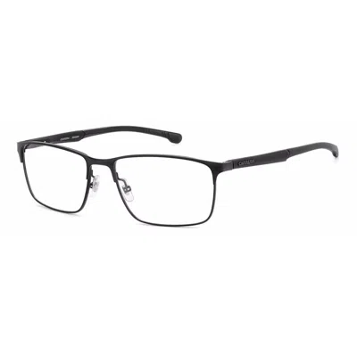 Carrera Demo Rectangular Men's Eyeglasses Carduc 014 0003 56 In Black