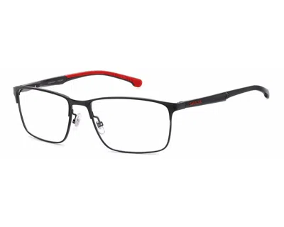 Carrera Demo Rectangular Men's Eyeglasses Carduc 014 0oit 58 In Black