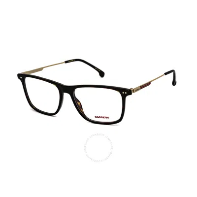 Carrera Demo Rectangular Men's Eyeglasses  1115 0086 52 In Black