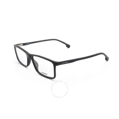 Carrera Demo Rectangular Men's Eyeglasses  175/sam 0003 55 In Black