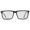 Carrera Demo Rectangular Men's Eyeglasses  286 0807 54 In Black
