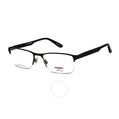 Carrera Demo Rectangular Men's Eyeglasses  8821 0yz4 53 In Black