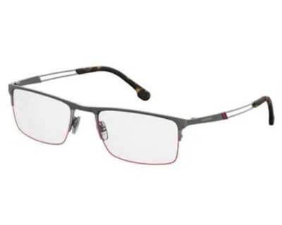 Carrera Demo Rectangular Men's Eyeglasses  8832 0r80 55 In Gray