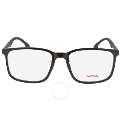 Carrera Demo Rectangular Men's Eyeglasses  8840/g 0807 55 In Black
