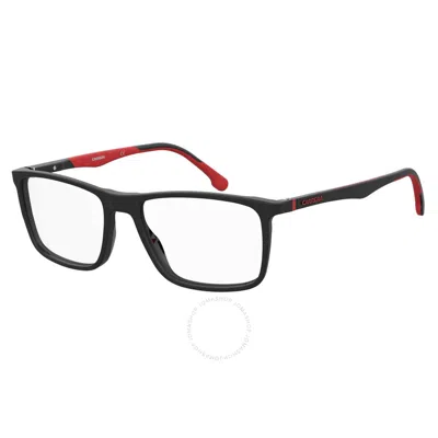 Carrera Demo Rectangular Men's Eyeglasses  8862 0807 55 In Black