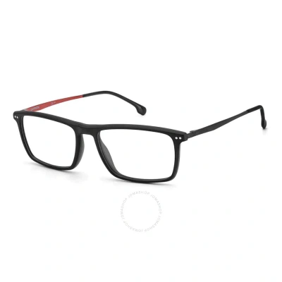 Carrera Demo Rectangular Men's Eyeglasses  8866 0003 54 In Black