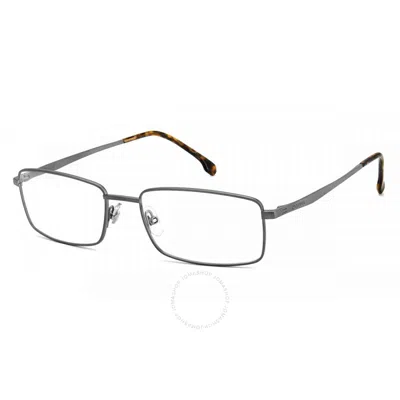 Carrera Demo Rectangular Men's Eyeglasses  8867 0r80 55 In Black