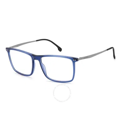Carrera Demo Rectangular Men's Eyeglasses  8868 0pjp 57 In Blue