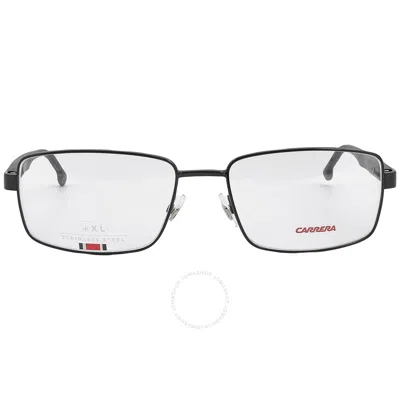 Carrera Demo Rectangular Men's Eyeglasses  8877 0807 57 In Black