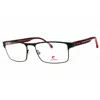 Carrera Demo Rectangular Men's Eyeglasses  8884 0blx 57 In Black