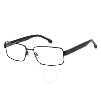 Carrera Demo Rectangular Men's Eyeglasses  8887 0003 57 In Black