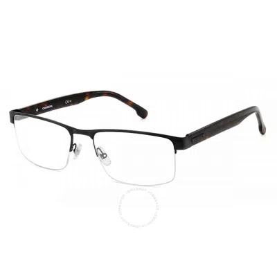 Carrera Demo Rectangular Men's Eyeglasses  8888 0807 56 In Black