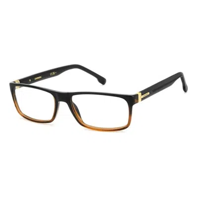 Carrera Demo Rectangular Men's Eyeglasses  8890 0r60 57 In Black