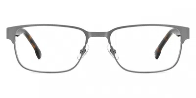 Carrera Demo Rectangular Men's Eyeglasses  8891 0cag 56 In Black