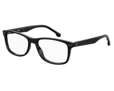 Carrera Demo Rectangular Unisex Eyeglasses  2018t 0807 51 In Black