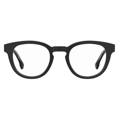 Carrera Demo Round Unisex Eyeglasses  250 0807 48 In Black