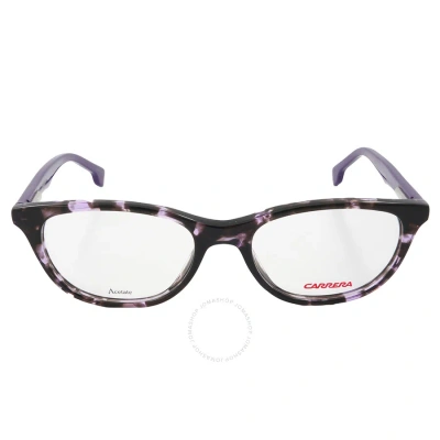 Carrera Demo Square Girls Eyeglasses Carrerino 67 0hkz 46 In Violet