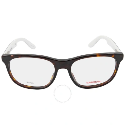 Carrera Demo Square Kids Eyeglasses Carrerino 51 0086 47 In Tortoise
