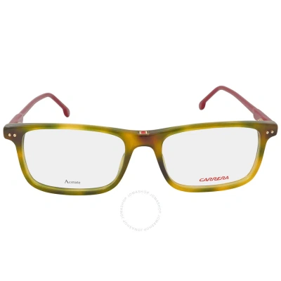 Carrera Demo Square Unisex Eyeglasses  2001t/v 0086 48 In N/a