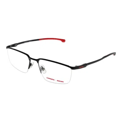 Carrera Ducati Black Men Optical Frames In Multi