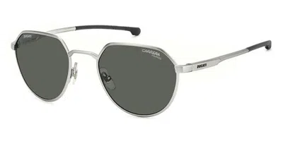 Carrera Ducati Carduc 036/s Polarized Ctl/uc Men's Sunglasses Silver Size 52 In Metallic