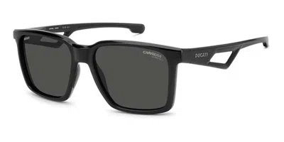 Carrera Ducati Carduc 065/s 807/ir Occhiali Da Sole Neri Per Uomo In Black